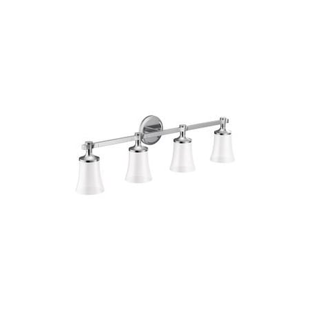 Moen Flara Four Globe Light Ch YB0364CH